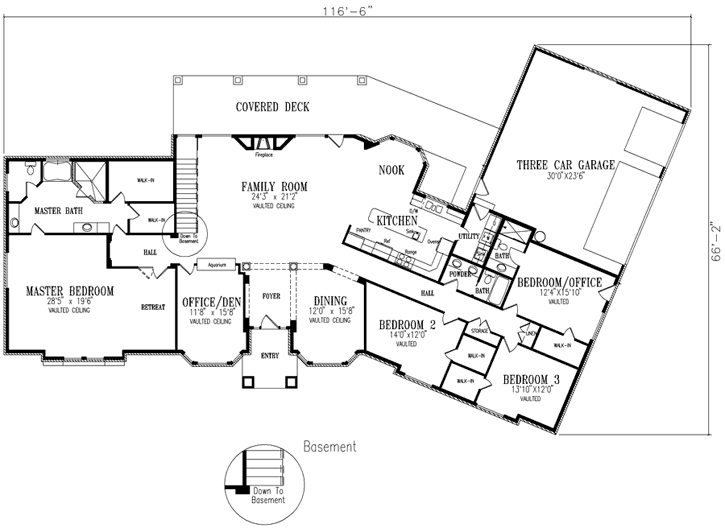 Main Floor Plan: 41-1152