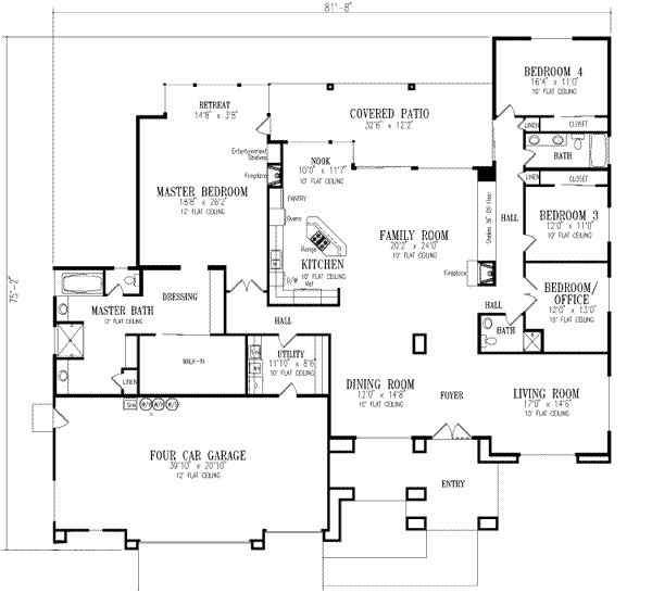 Main Floor Plan: 41-1155