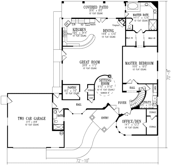 Main Floor Plan: 41-1156