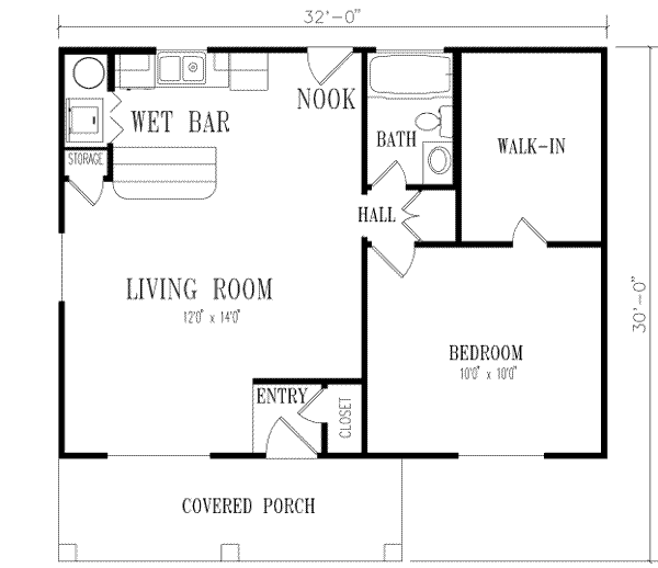 Main Floor Plan: 41-116