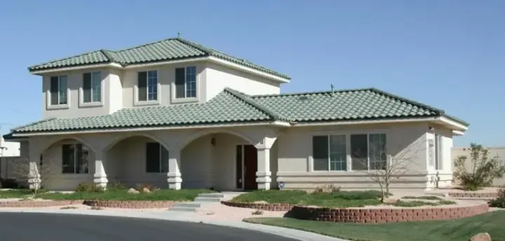 Mediterranean house plans 41-1160 - front exterior, 3,493 sq ft, 4 bed, 2 bath house plans | Monster House Plans
