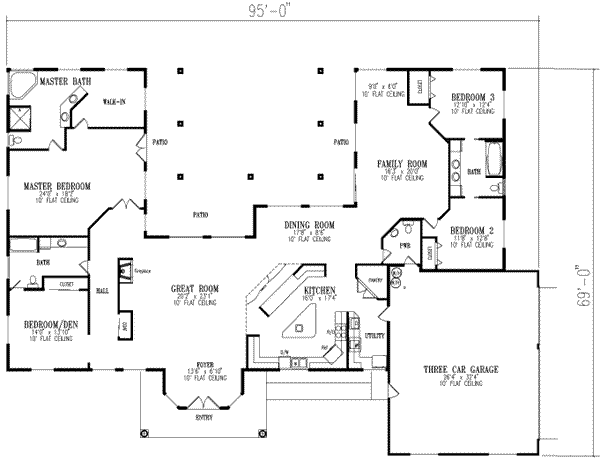 Main Floor Plan: 41-1166