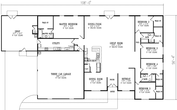 Main Floor Plan: 41-1168