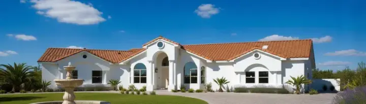Mediterranean house plans 41-1175 - front exterior, 3,575 sq ft, 4 bed, 3 bath house plans | Monster House Plans