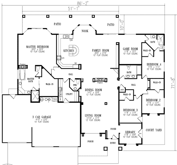 Main Floor Plan: 41-1176