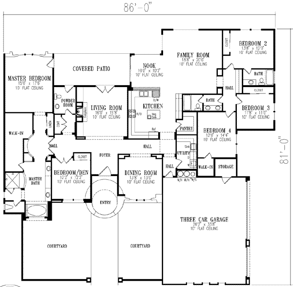 Main Floor Plan: 41-1178