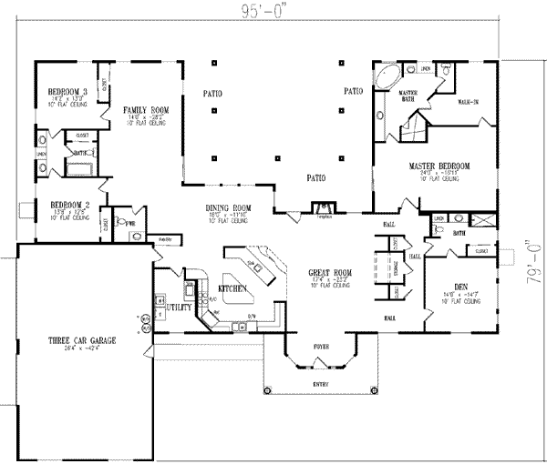 Main Floor Plan: 41-1180