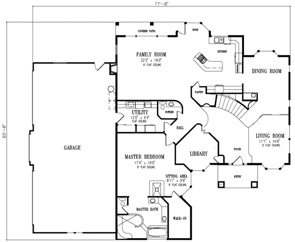 Main Floor Plan: 41-1182