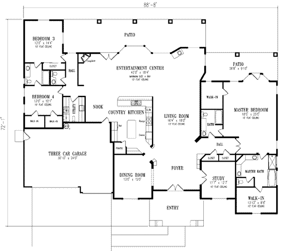 Main Floor Plan: 41-1191
