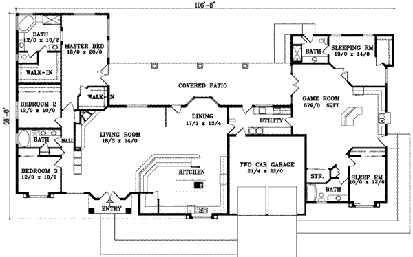Main Floor Plan: 41-1192