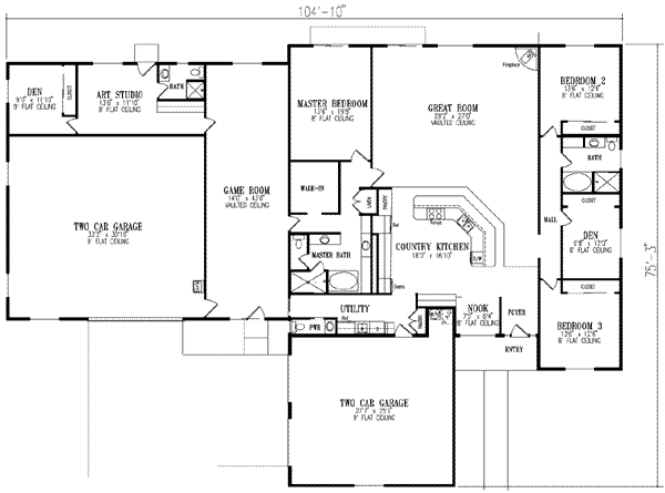 Main Floor Plan: 41-1201
