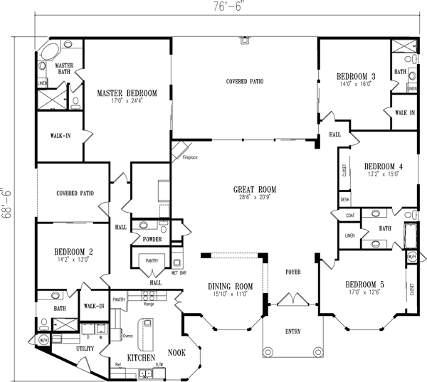 Main Floor Plan: 41-1203