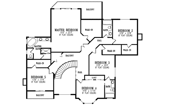 Upper/Second Floor Plan: 41-1204