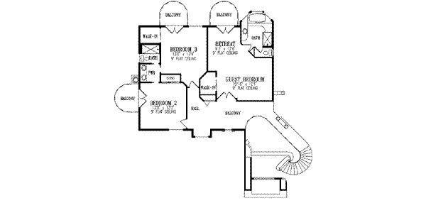 Upper/Second Floor Plan: 41-1207