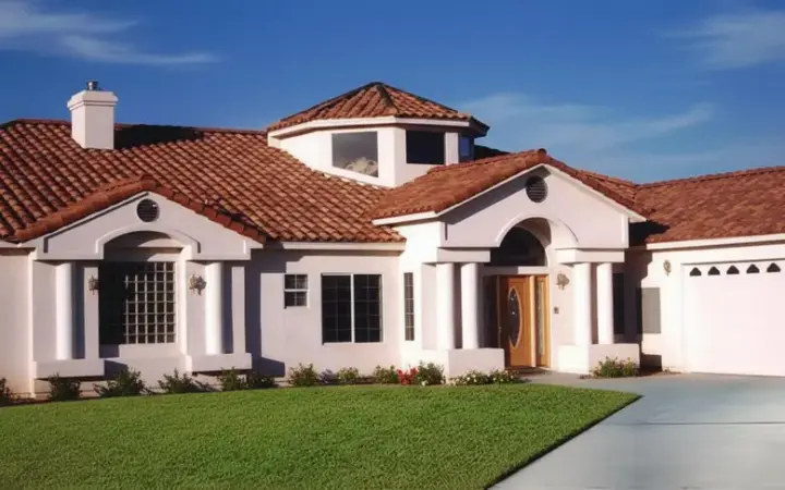 Mediterranean house plans 41-1212 - front exterior, 4,235 sq ft, 5 bed, 4 bath house plans | Monster House Plans