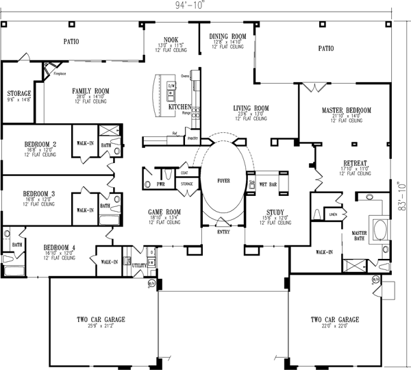 Main Floor Plan: 41-1218