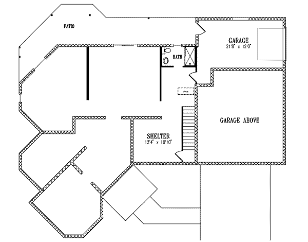 Lower Floor Plan: 41-1220