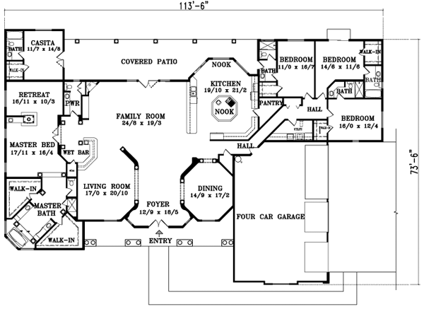 Main Floor Plan: 41-1222