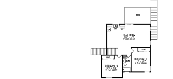 Upper/Second Floor Plan: 41-1223