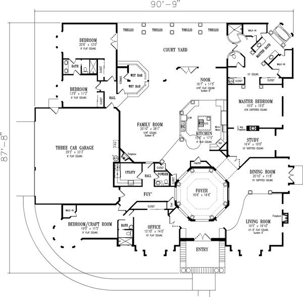 Main Floor Plan: 41-1225