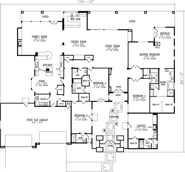 Main Floor Plan: 41-1227