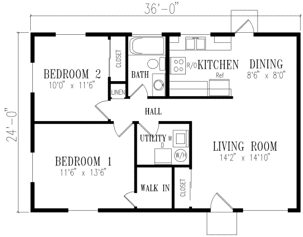 Main Floor Plan: 41-127