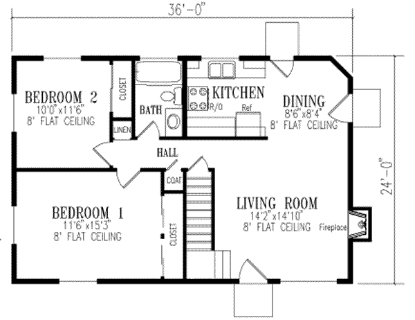 Main Floor Plan: 41-128