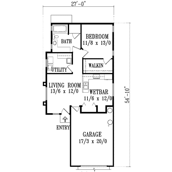 Main Floor Plan: 41-129