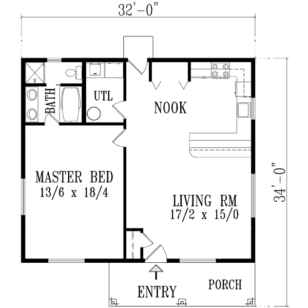 Main Floor Plan: 41-133