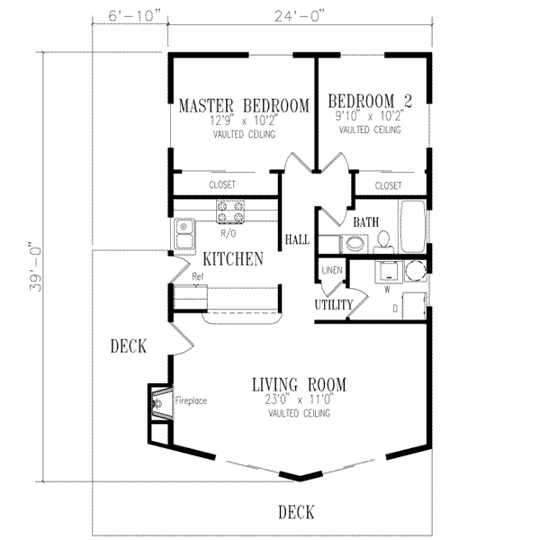 Main Floor Plan: 41-134