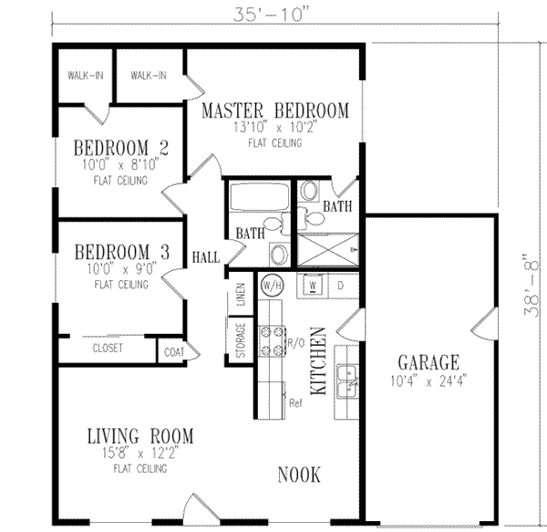 Main Floor Plan: 41-140