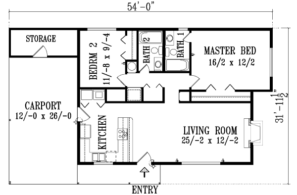 Main Floor Plan: 41-150