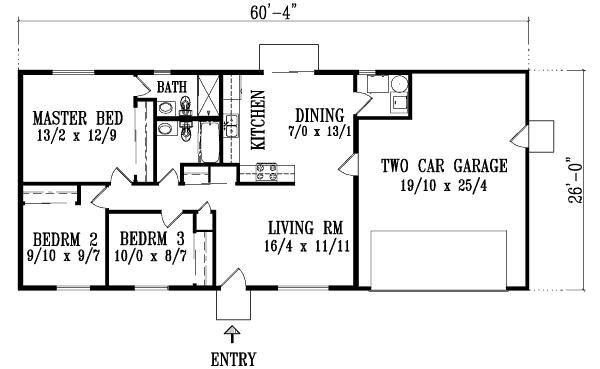 Main Floor Plan: 41-158