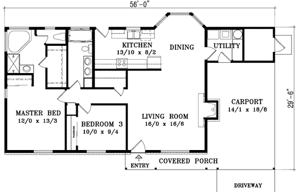 Main Floor Plan: 41-160