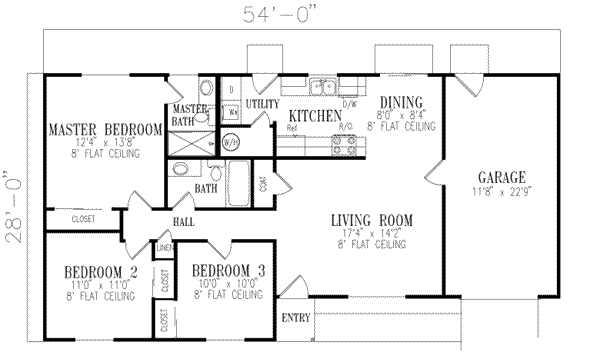 Main Floor Plan: 41-164
