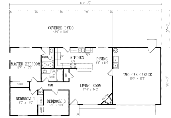 Main Floor Plan: 41-165