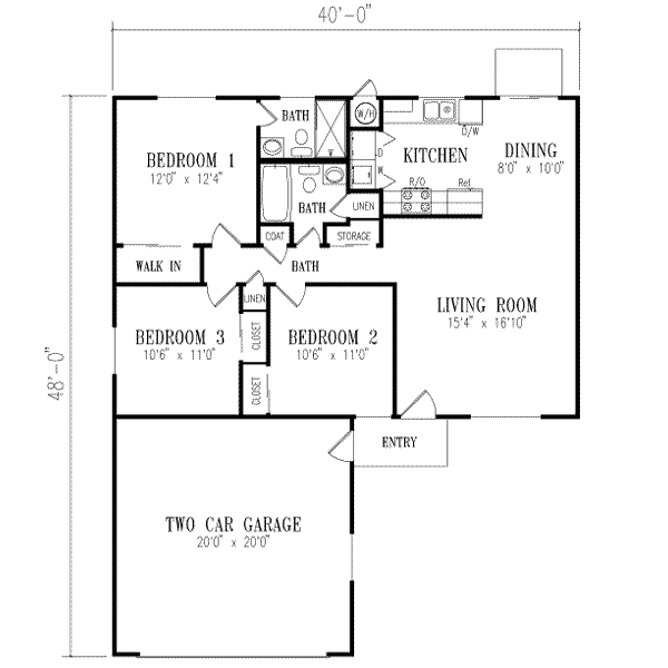 Main Floor Plan: 41-171