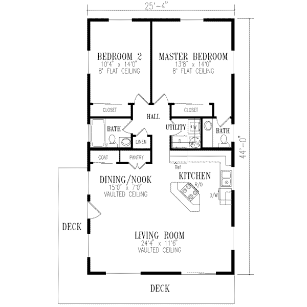 Main Floor Plan: 41-174
