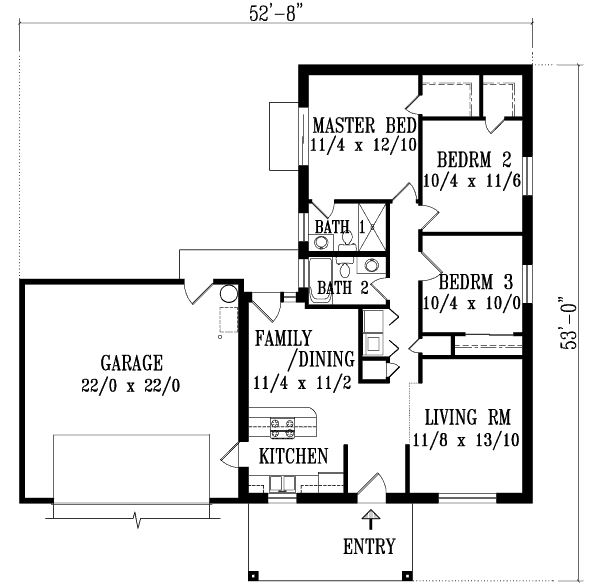 Main Floor Plan: 41-175