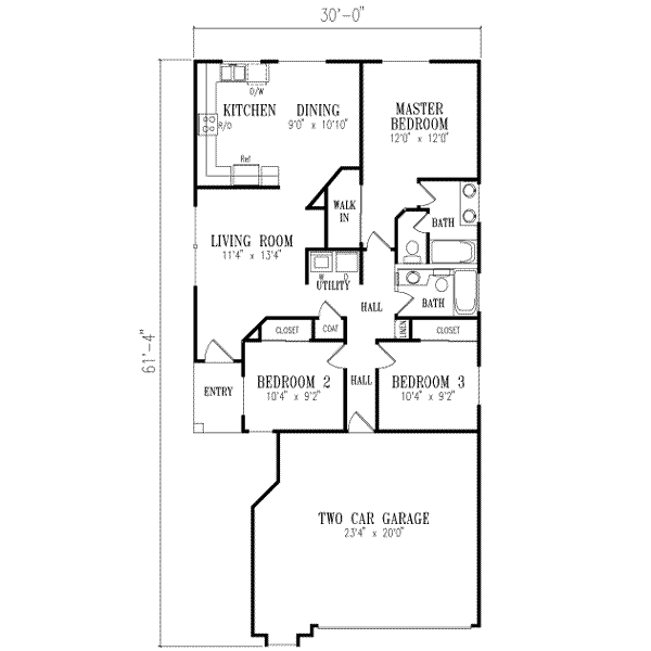 Main Floor Plan: 41-180