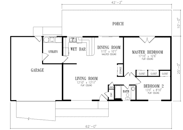 Main Floor Plan: 41-182