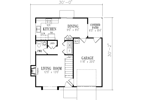 Main Floor Plan: 41-184