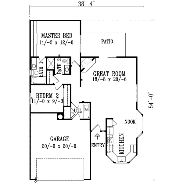 Main Floor Plan: 41-189