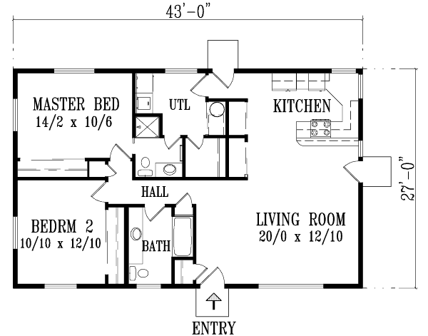 Main Floor Plan: 41-194