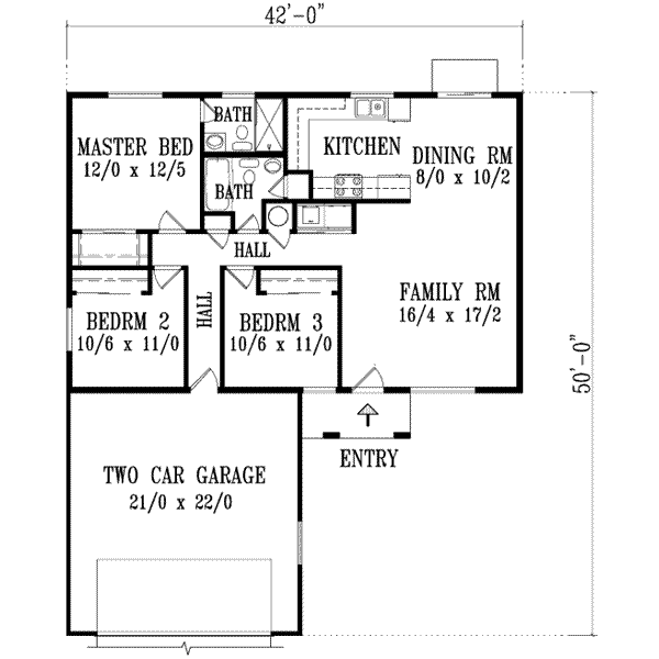 Main Floor Plan: 41-195
