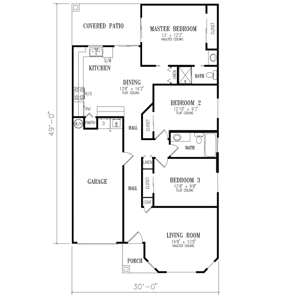 Main Floor Plan: 41-202