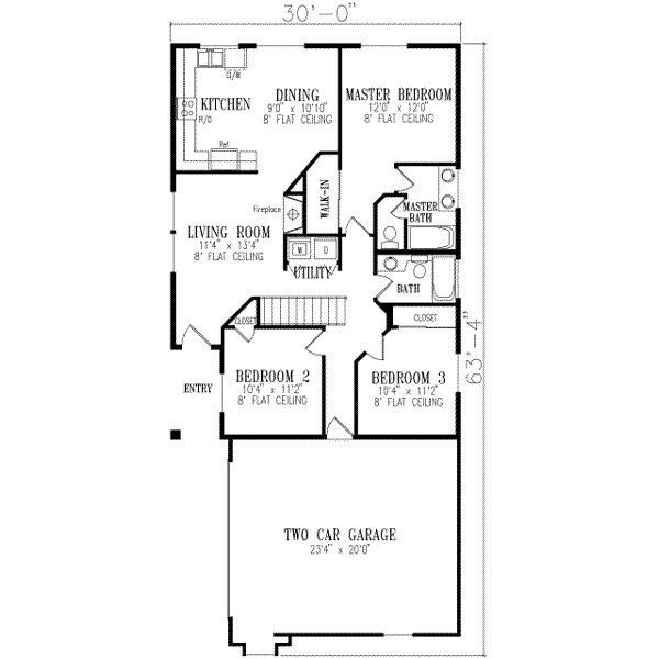Main Floor Plan: 41-204