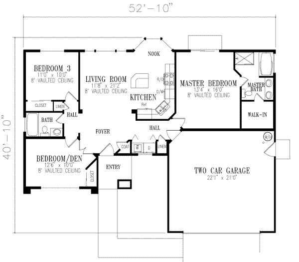 Main Floor Plan: 41-206