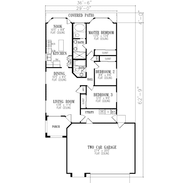 Main Floor Plan: 41-208