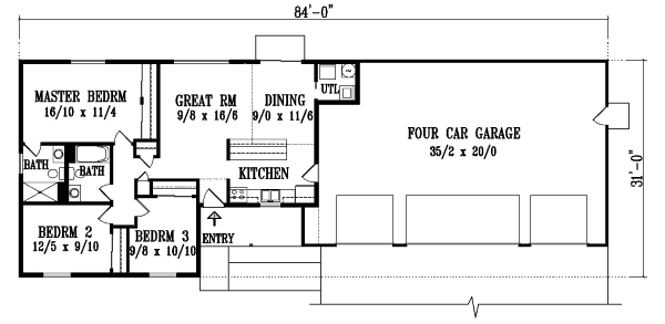 Main Floor Plan: 41-211